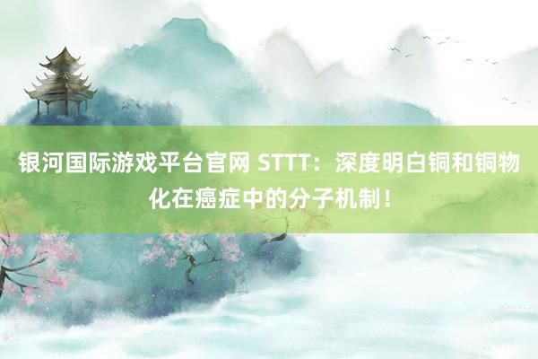 银河国际游戏平台官网 STTT：深度明白铜和铜物化在癌症中的分子机制！